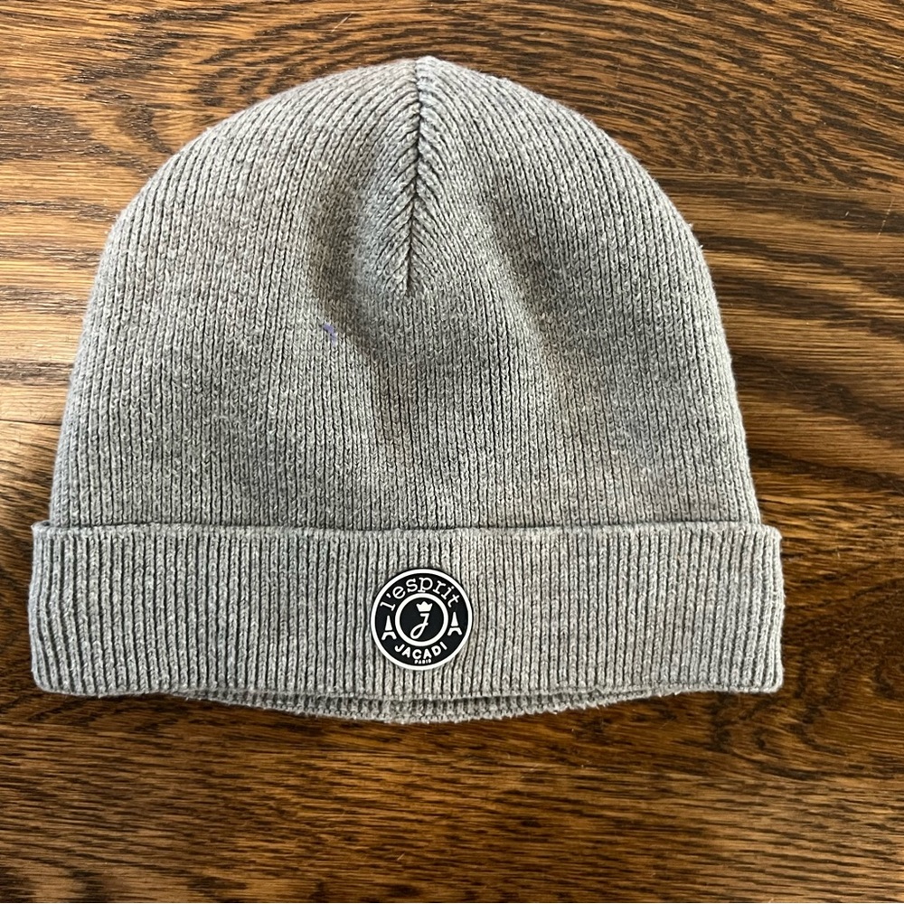 Jacadi Classic Gray Knit Beanie